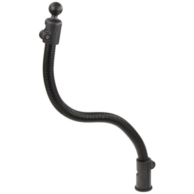 Flex Rod mit  (1 Zoll) für Tough-Track Schienen - Länge ca. 455 mm, Verbundstoff-Adapter mit T-Slot
