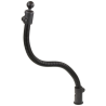 Flex Rod with (1 inch) for Tough-Track rails - length approx. 455 mm, composite adapter with T-slot