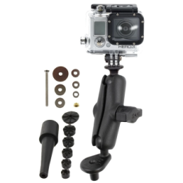 GoPro Motorrad-Kamerahalterung - mit Lenkervorbaubasis,  (1 Zoll)