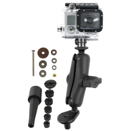 GoPro Motorrad-Kamerahalterung - mit Lenkervorbaubasis,  (1 Zoll)
