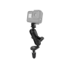 GoPro motorbike camera mount - with handlebar stem base, (1 inch)