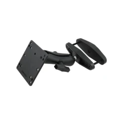 Schraubklemmen-Set - Schraubklemme (bis 127 mm Breite), mittlerer Verbindungsarm, VESA-Platte (75x75 u. 100x100 mm)