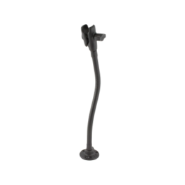 Universal Flex-Halterung mit -Aufnahme - Sockel, flexibler Arm (ca. 300 mm), einseitiger Verbindungsarm