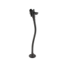 Universal flex mount with holder - base, flexible arm (approx. 300 mm), single-sided connecting arm