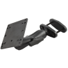 Screw clamp set - screw clamp (up to 63 mm width), centre connecting arm, VESA plate (75x75 and 100x100 mm)