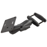 Screw clamp set - screw clamp (up to 76 mm wide), centre connecting arm, VESA plate (75x75 hole pattern), in pole