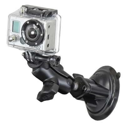 GoPro Saugfuss-Kamerahalterung (kurz) - mit Saugfuss,  (1 Zoll)