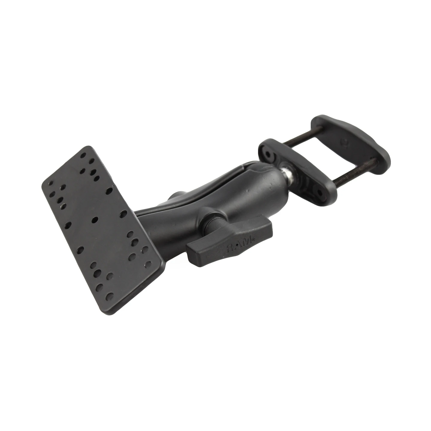 Schraubklemmen-Set - Schraubklemme (bis 50,8 mm Breite), mittlerer Verbindungsarm, Universalplatte (div. Lochraster), i