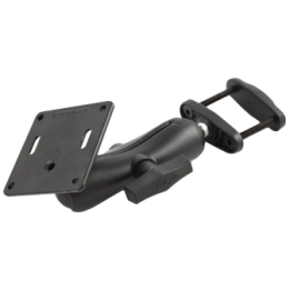 Schraubklemmen-Set - Schraubklemme (bis 50,8 mm Breite), mittlerer Verbindungsarm, VESA-Platte (75x75 Lochraster), im P