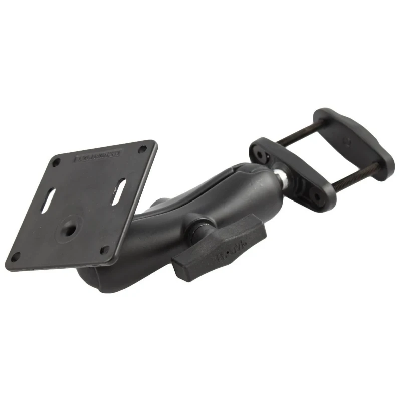 Schraubklemmen-Set - Schraubklemme (bis 50,8 mm Breite), mittlerer Verbindungsarm, VESA-Platte (75x75 Lochraster), im P