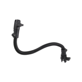 Aluminium Flex-Arm (18 Zoll), beideseitig Verbundstoff-Sockel -  (1 Zoll)
