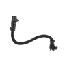 Aluminium flex arm (18 inch), composite base on both sides - (1 inch)