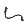 Aluminium flex arm (18 inch), composite base on both sides - (1 inch)