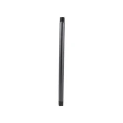 Aluminium tube - length 228.6 mm, 1/4" NPT thread on both sides