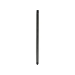 Aluminium tube - length 304.8 mm, 1/4" NPT thread on both sides