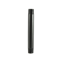 Aluminiumrohr - Länge 152,4 mm, beidseitig 1/2" NPT-Gewinde
