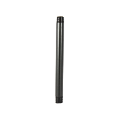 Aluminiumrohr - Länge 228,6 mm, beidseitig 1/2" NPT-Gewinde