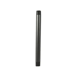 Aluminium tube - length 228.6 mm, 1/2" NPT thread on both sides