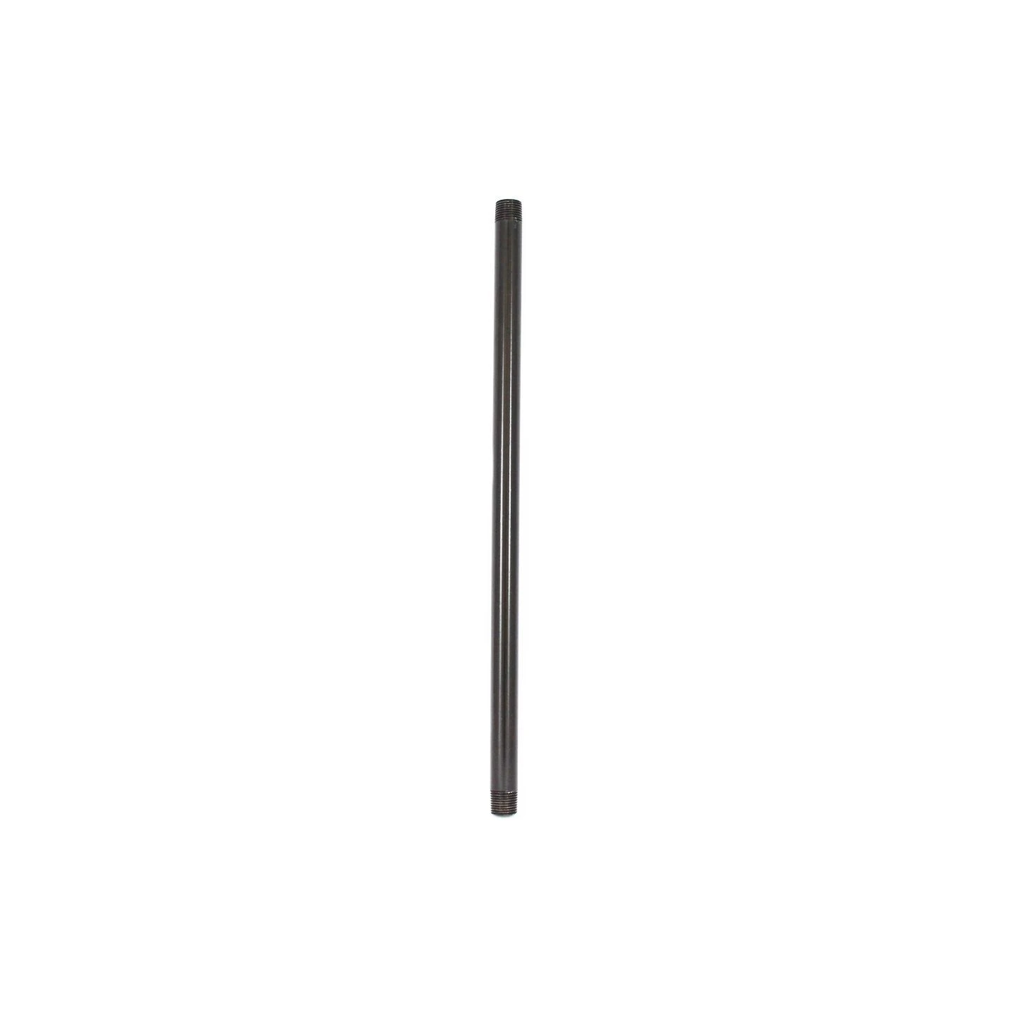 Aluminiumrohr - Länge 457,2 mm, beidseitig 1/2" NPT-Gewinde