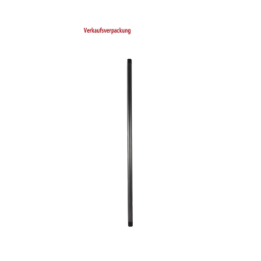 Aluminiumrohr - Länge 609,6 mm, beidseitig 1/2" NPT-Gewinde