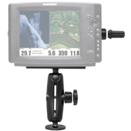 Marine Aufbau-Set mit Pin-Lock Sicherung für Gimbal-Halterungen - mit runder Basisplatte (AMPS), 2x Pin-Lock Sicherung