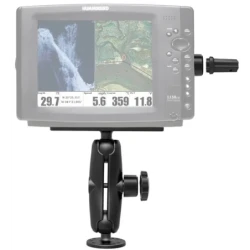 Marine Aufbau-Set mit Pin-Lock Sicherung für Gimbal-Halterungen - mit runder Basisplatte (AMPS), 2x Pin-Lock Sicherung