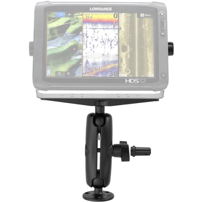 Marine Aufbau-Set mit Pin-Lock Sicherung für Gimbal-Halterungen - mit runder Basisplatte (AMPS), 2x Pin-Lock Sicherung