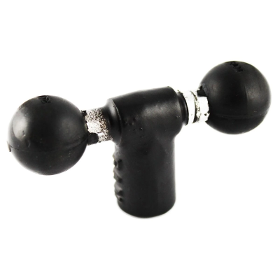 Doppelkugel T-Adapter mit 1/4 Zoll NPT-Innengewinde -  (1 Zoll)