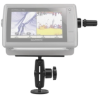Marine surface mount gimbal - (1.5 inch), round base plate (AMPS), centre connecting arm, pin-lock fuses