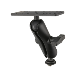 Set für Tough-Track Schienen -  (1,5 Zoll), Kugel mit T-Slot, mittlerer Verbindungsarm, Adapterplatte (6,25 x 2 Zoll)