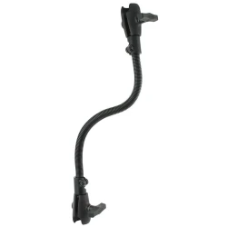 Gooseneck mounts (1.5 inch), flexible rod (approx. 450 mm)