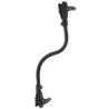 Gooseneck mounts (1.5 inch), flexible rod (approx. 450 mm)