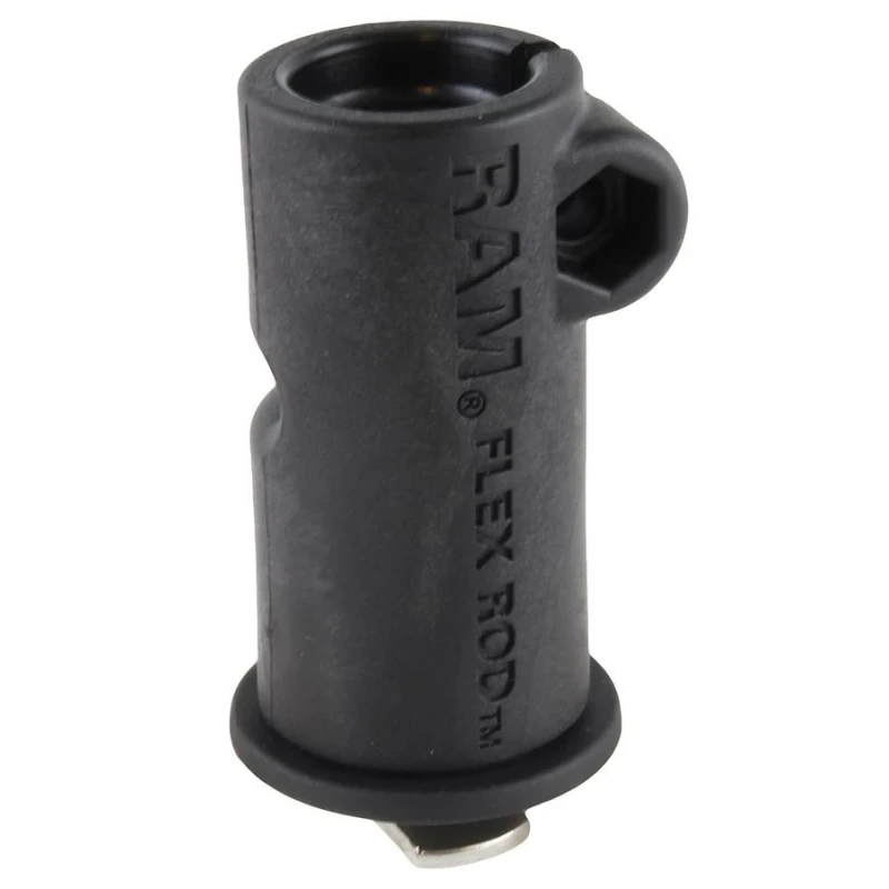 Verbundstoff-Adapter Flex Rod für Angelrutenhalter - mit T-Slot für Tough-Track Schienen