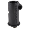 Flex Rod composite adapter for fishing rod holders - with T-slot for Tough-Track rails