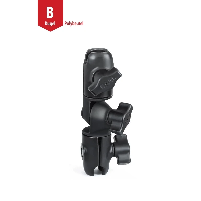 Composite connecting arm with 360° and 180° swivel joints - for n (1 inch)
