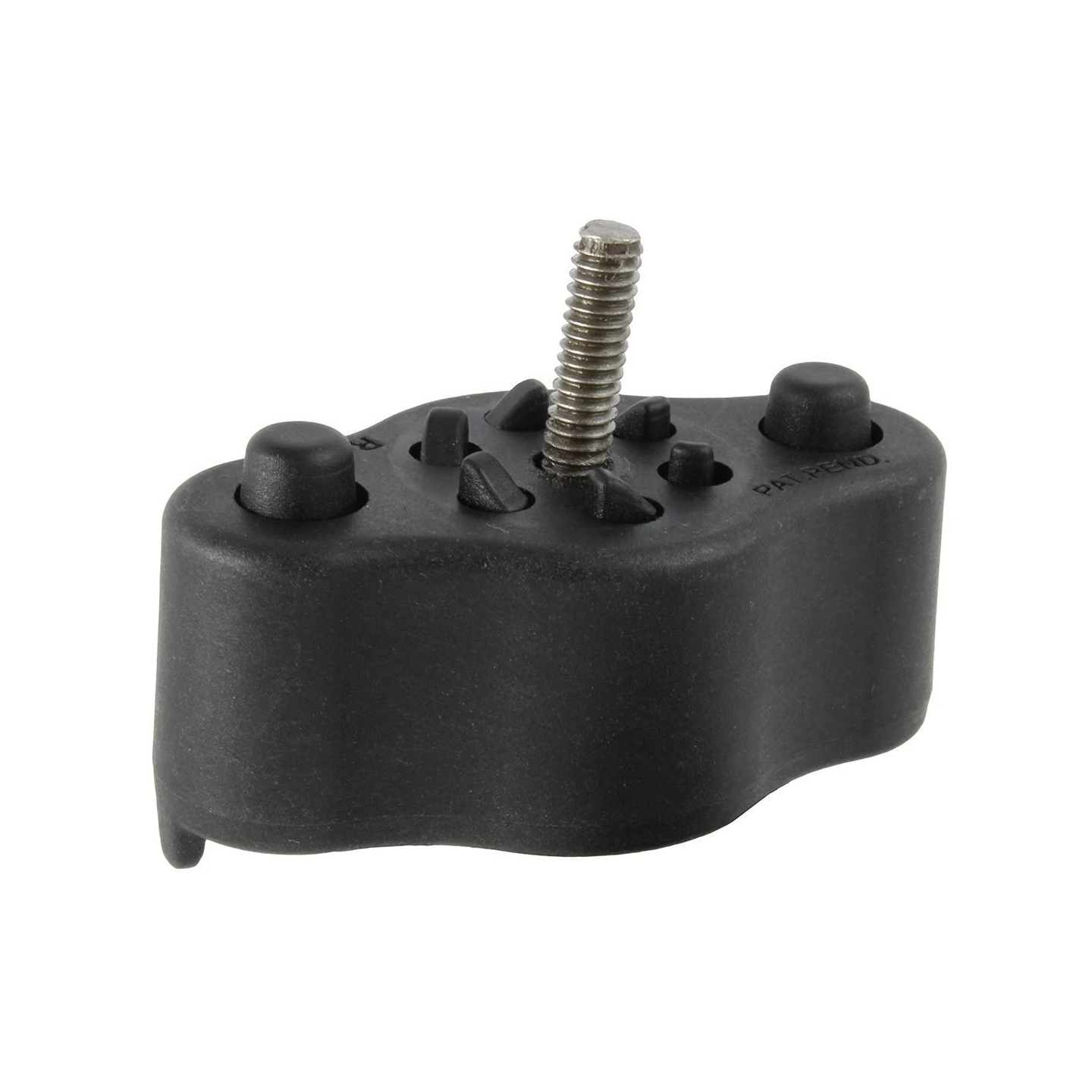 Verbundstoff-Adapter (ohne Kugel) für Tough-Track Schienen - Quick-Release-System, 1/4"-20 Gewinde