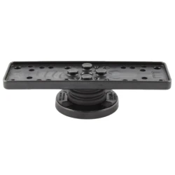Composite shock absorber for electronic devices - various hole patterns