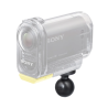 Composite base ball with 1/4"-20 grub screw - for camera connection, (1 inch)
