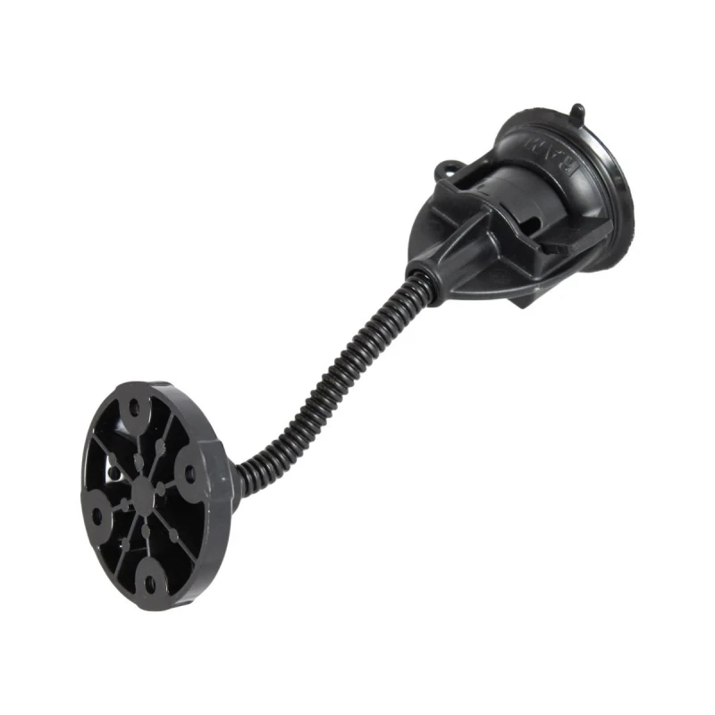 Verbundstoff-Saugfuss mit runder Anbindung - flexibler Arm (ca. 100 mm), runder Adapter
