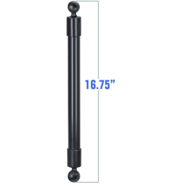 Verbundstoff-Verlängerungsarm mit n (1 Zoll) - ca. 400 mm lang