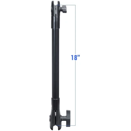 Composite extension arm with mounts for B and (1/1.5 inch) - Length approx. 450 mm