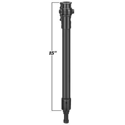 Verbundstoff-Verlängerungsarm mit Spline Post - Länge ca. 380 mm