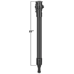 Composite extension arm with spline post - length approx. 380 mm