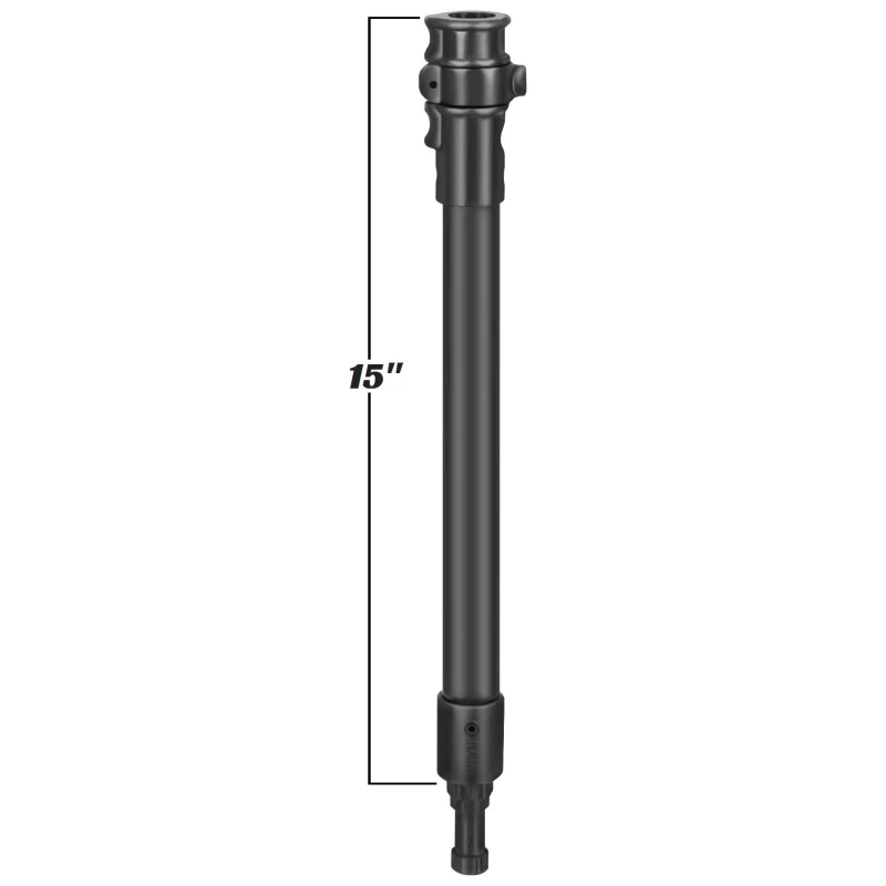 Composite extension arm with spline post - length approx. 380 mm