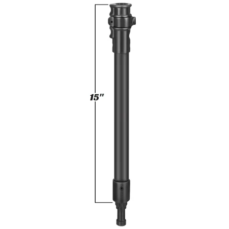Composite extension arm with spline post - length approx. 380 mm