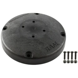 Composite base with AMPS mount - approx. 150 mm diameter, screw set