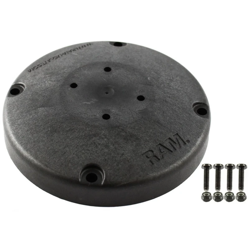 Composite base with AMPS mount - approx. 150 mm diameter, screw set