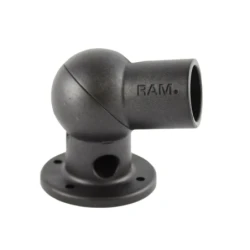 Composite screw base with tube holder - 45-90° adjustable
