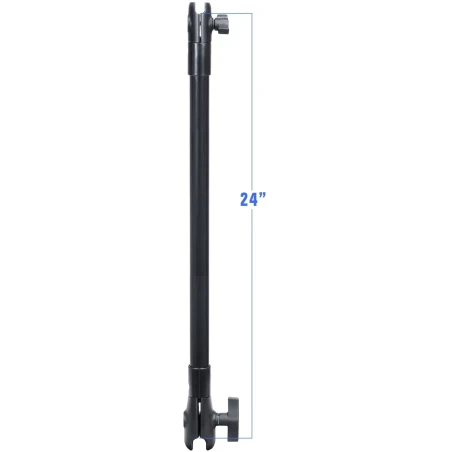Composite extension arm with B- and B-mount (1 and 1.5 inch) - approx. 600 mm long