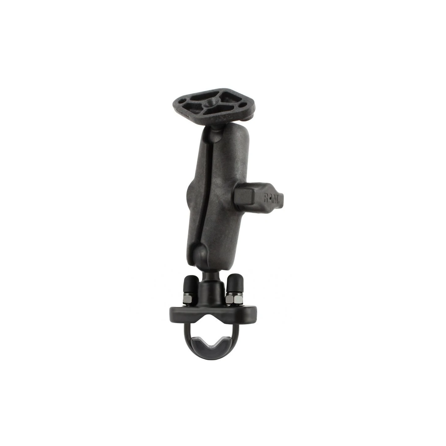 Verbundstoff-Set für Lenker/Rohre - mit Klemmschelle (Aluminium, verzinkt),  (1 Zoll)